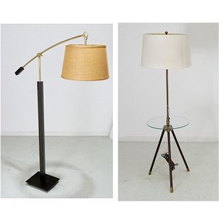 (2) Nice contemporary floor lamps
