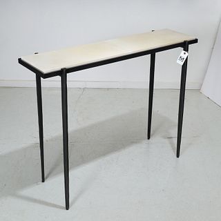 Contemporary designer console table