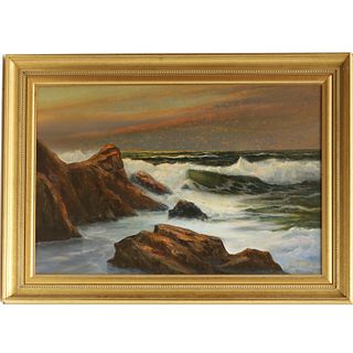 Earl Collins, seascape painting