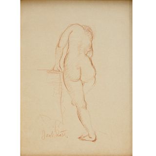 Jan de Ruth, nude drawing