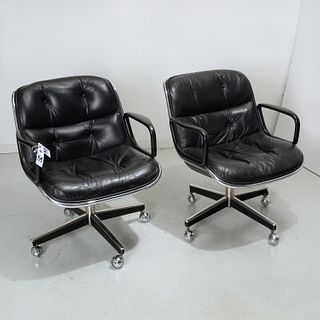 Charles Pollack / Knoll, (2) executive chairs