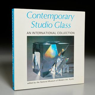 Contemporary Studio Glass, ltd. ed. book