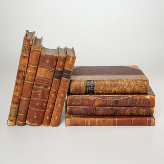 (9) Vols. 19th c., incl. Life of Medici
