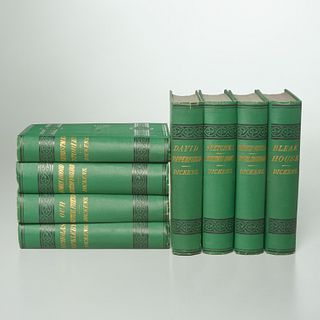 Charles Dickens, (8) illus. vols., "Signature" ed.