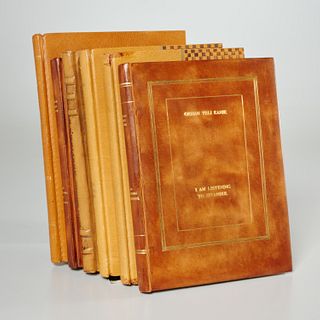 Greek & Turkish poetry, (6) vols. fine binding