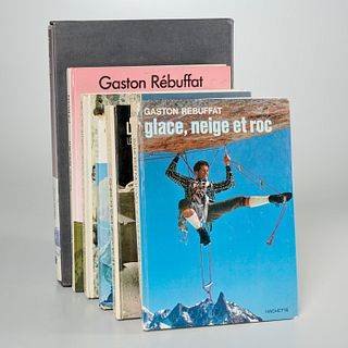Gaston Rebuffat, selection of signed books