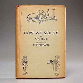 A. A. Milne, Now We Are Six, signed