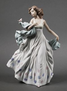 Lladro Porcelain Figurine Summer Serenade #6193