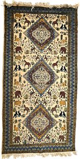 Persian Shiraz Pictorial Rug