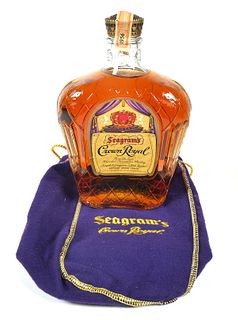 Sealed Vintage Seagram's Crown Royal Whisky