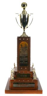 Monte Irvin 1951 New York Giants Trophy
