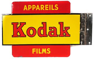 Vintage French Kodak Appareils Film Metal Sign 