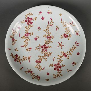Chinese Export Large Porcelain Bowl Charger