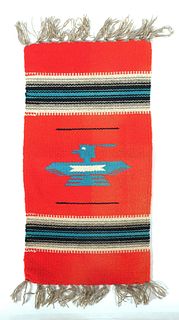 Native American Aztec Eagle Rug