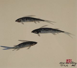 HSING HUA CHANG, Fish Watercolor