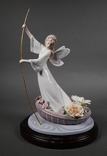 Lladro Porcelain Figurine Enchanted Lake #7679