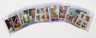 17 Vintage Baseball Cards Aaron Koufax Mays Maris