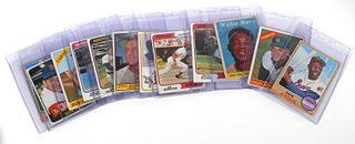 12 Vintage Baseball Cards Maris Clemente Aaron 