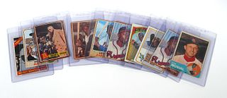 10 Vintage Baseball Cards Aaron Musial Ruth Mays