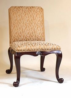 George II Style Mahogany Side Chair