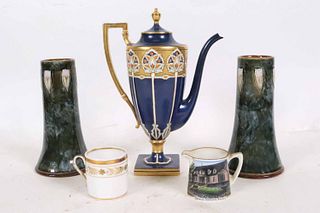 Pair of Royal Doulton Art Pottery Vases