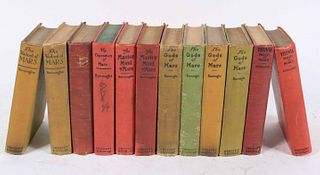 12 Edgar Rice Burroughs Mars Series Books