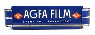 Vintage Agfa Film Lighted Sign