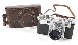 Nikon S Camera Body Nikkor HC f2 50mm 