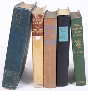 Group of Books on the Midwest and Exploration