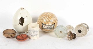 Assorted Porcelain and Glass Objects
