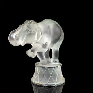 Lalique Crystal Figurine, Zambo Circus Elephant 1219900