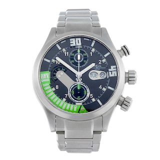 CURRENT MODEL: BALL - a gentleman's Engineer Master II Diver chronograph bracelet watch. Stainless s