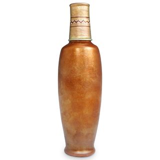 Steuben Brown Aurene Vase