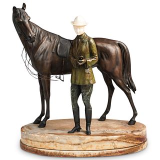 Bruno Zach Bronze Horse Sculpture