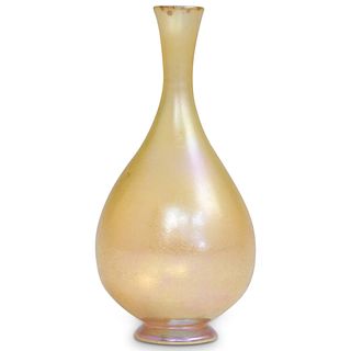 Important Steuben Transparent Gold Aurene Vase