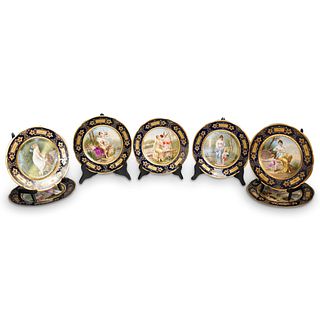 (7) Seven Antique Royal Vienna Plates