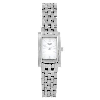 LONGINES - a lady's DolceVita bracelet watch. Stainless steel case. Reference L5.158.4, serial 32655