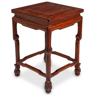 Chinese Plant Stand Wooden Pedestal