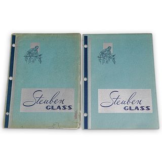 (2 Pc) Steuben Glass Special Order Catalogues
