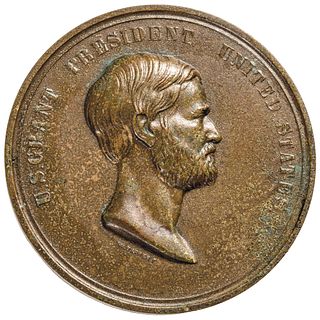 Ulysses S. Grant Presidential United States Mint Medal Bronzed Julian PR-14