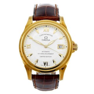 OMEGA - a limited edition gentleman's De Ville Co-Axial Chronometer wrist watch. Number 906 of 999.