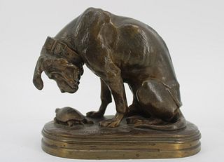 Alfred Jacquemart (FR1824 - 1896) Bronze Sculpture