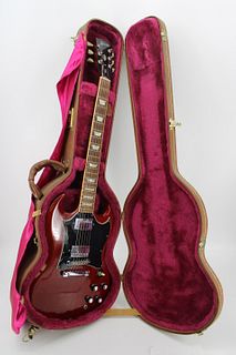 1999 Gibson S G Cherry Red Guitar In Hardcase