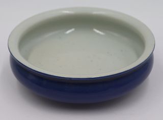 Antique Chinese Blue Glaze Bowl.