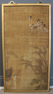 Signed Chinese? Painting of Ladies.