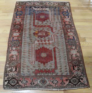 Vintage And Finely Hand Woven Prayer Rug ?