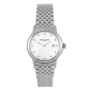 RAYMOND WEIL - a lady's Tradition bracelet watch. Stainless steel case. Reference 5966, serial E2993