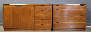 2 Midcentury Dressers / Cabinets