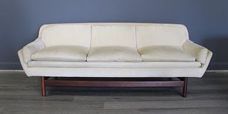 Midcentury Danish Modern Upholstered Sofa.
