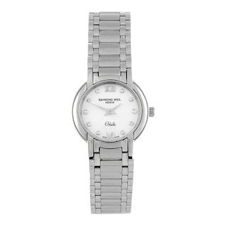RAYMOND WEIL - a lady's Othello bracelet watch. Stainless steel case. Reference 2321, serial K053434